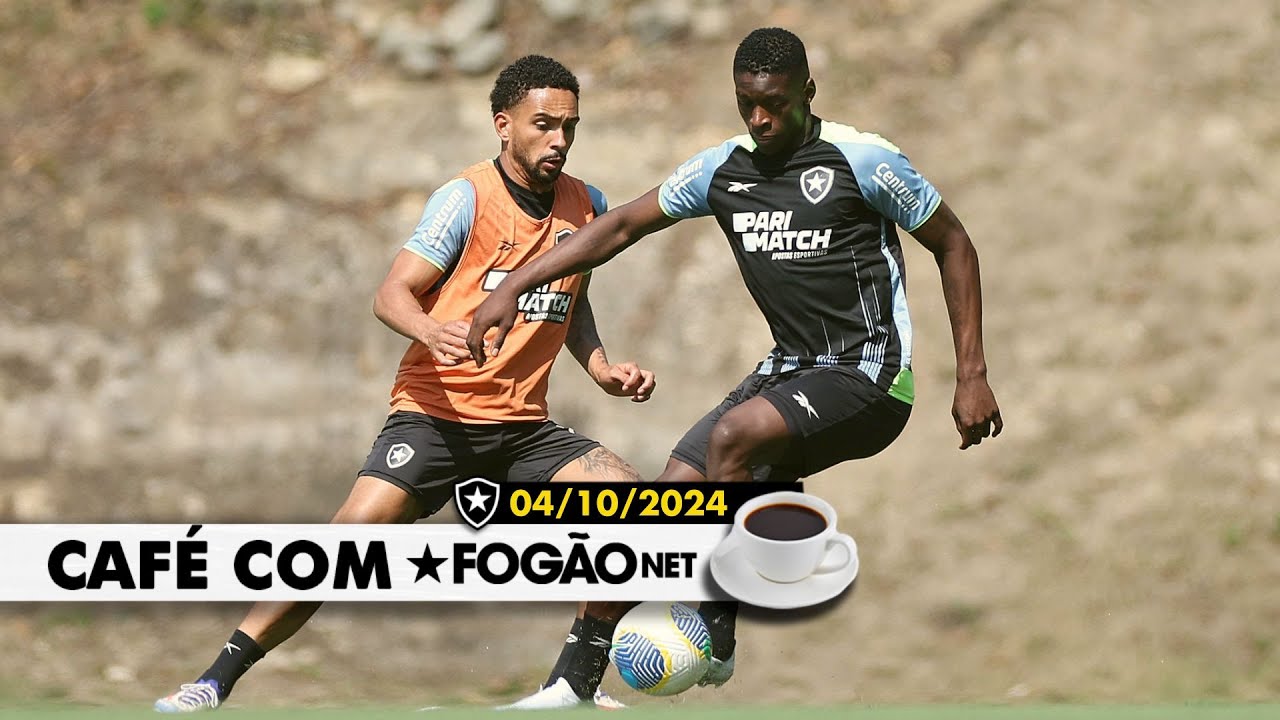 LIVE Café com FogãoNET | Botafogo tem mais uma rodada importante; renovação de Eduardo; Globo no Carioca