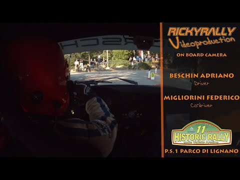 OBC BESCHIN - MIGLIORINI // 11° Historic Rally delle Vallate Aretine 2021 // P.S.1 Parco di Lignano