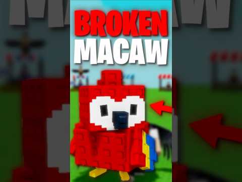 SCARLET MACAW Is BROKEN In GROW A GARDEN! #growagarden #roblox