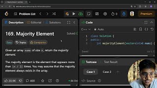 LeetCode Problem 169: Majority Element (Easy)