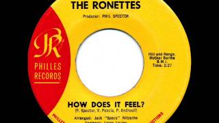 PHILLES 123 Original 45r.p.m.  ～ HOW DOES IT FEEL? ～ by THE RONETTES        BACK TO MONO 2013