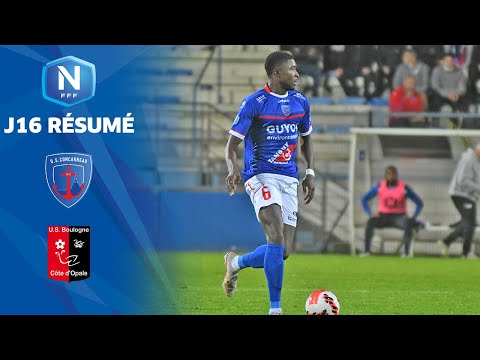 J16 | US Concarneau - US Boulogne CO (1-0), le résumé | National FFF 2021-2022