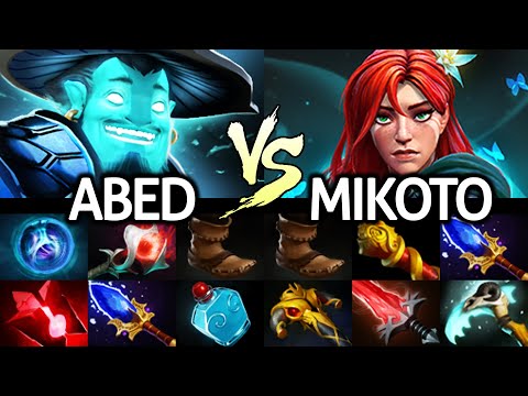 MIKOTO Windranger VS ABED Storm Spirit | Epic Battle Mid Dota 2
