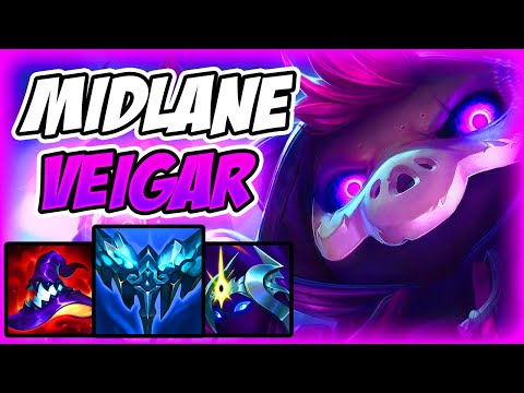 VEIGAR MID BUT I HAVE 1400 AP IN SEASON 12 - S12 Veigar MID Gameplay Guide