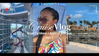 CRUISE VLOG PART TWO | Utopia of the Seas | Day 3 - Coco Cay, Bahamas