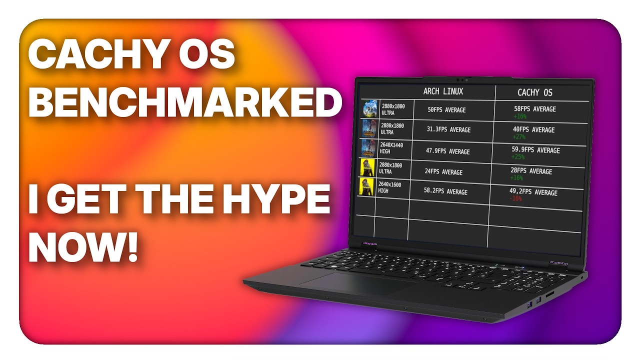 The BEST LINUX GAMING DISTRO? Cachy OS has insane performance!