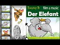 Der Elefant  - ein tierisches Gedicht - Jumping Jo - Elephant-Comic-Strip
