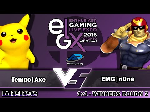 EGLX 2016   SSBM Singles Bracket   Winners Round 2   Tempo Axe vs n0ne