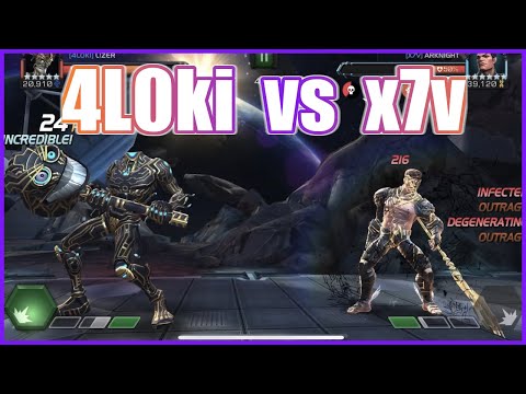 Alliance War S22 War 6 // 4L0ki v x7v // Path 3 & 1 + Node 23 Korg & Node 24 Havok!