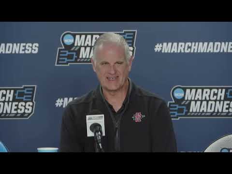 San Diego State First Four Postgame Press Conference - 2025 NCAA Tournament