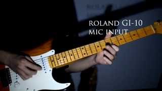 Video thumbnail for roland GI-10 midi interface and mic input by Jarek Majewski