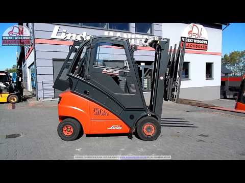 Gazowy wózek widłowy Linde H35T 02 2013 BD 4660