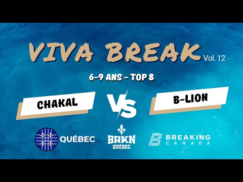 Chakal vs B-Lion // 1vs1 6-9 ans // Top 8 // Viva Break 12ème Édition