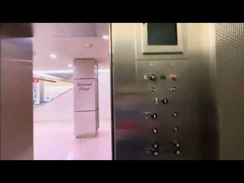 Vintage Otis Black Button Traction Elevator - Buffalo & Erie County Public Library - Buffalo, NY