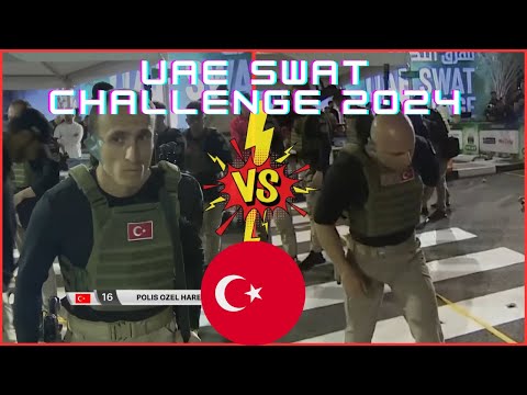 Turkey | Team Internal Competition | Day 1 | UAE SWAT Challenge 2024 | The Parade