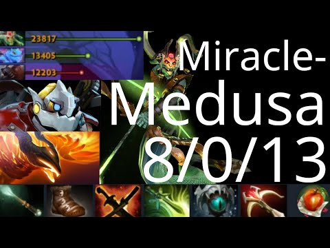 Miracle- Medusa vs Ursa, Dragon Knight, Legion Commander - Liquid vs Nigma g2 DPC dota2