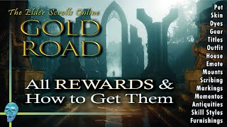 ESO GOLD ROAD: How to Get EVERY REWARD  #goldroad #eso  | Tamriel_Tidbits