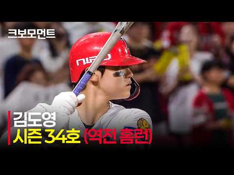 [삼성 vs KIA] 슈퍼스타의 배트가 다시 한번 반짝입니다! KIA 김도영의 역전 솔로포! | 8.12 | 크보모먼트 | KBO 야구 하이라이트