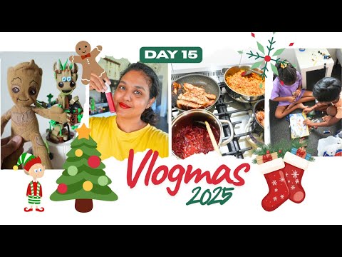 Vlogmas 15.12.2025 | New Maybelline Lipstick | Kasper's Groot Lego | ItsMrsShasha