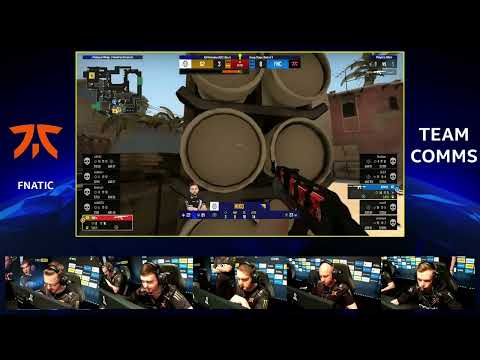 FNATIC VOICE COMMS | G2 vs Fnatic | CSGO IEM Katowice 2022