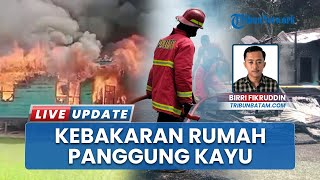 Kebakaran Melahap Rumah di Ranai Darat, Syok Saksikan Bangunannya Jadi Abu dalam Sekejap