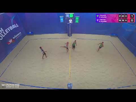 12:15 I. Skrynnik / V. Antoniuk - I. Yehorov / R. Prytuliak 13.08.2022 | Winners Beach Volleyball