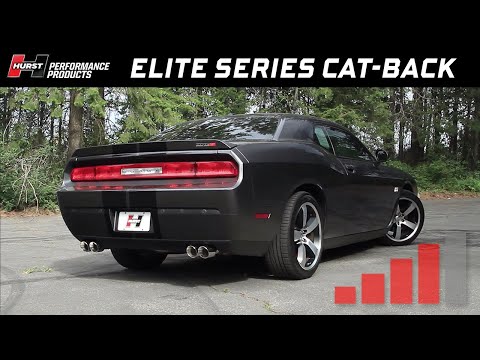 2015-20 Challenger SRT8, Scat-Pack, Hellcat 6.2L, 6.4L - Hurst Elite Series Cat-back Exhaust System
