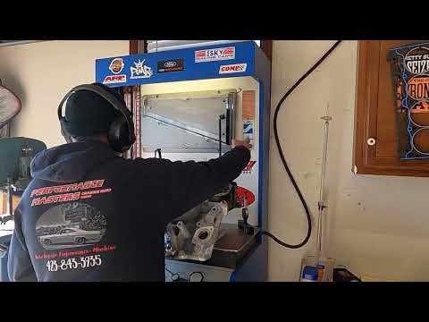 360 magnum Kegger VS Edelbrock RPM air gap flow test