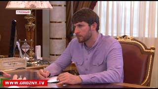 Рамзан Кадыров встретился с Председателем Правительства ЧР Абубакаром Эдельгериевым