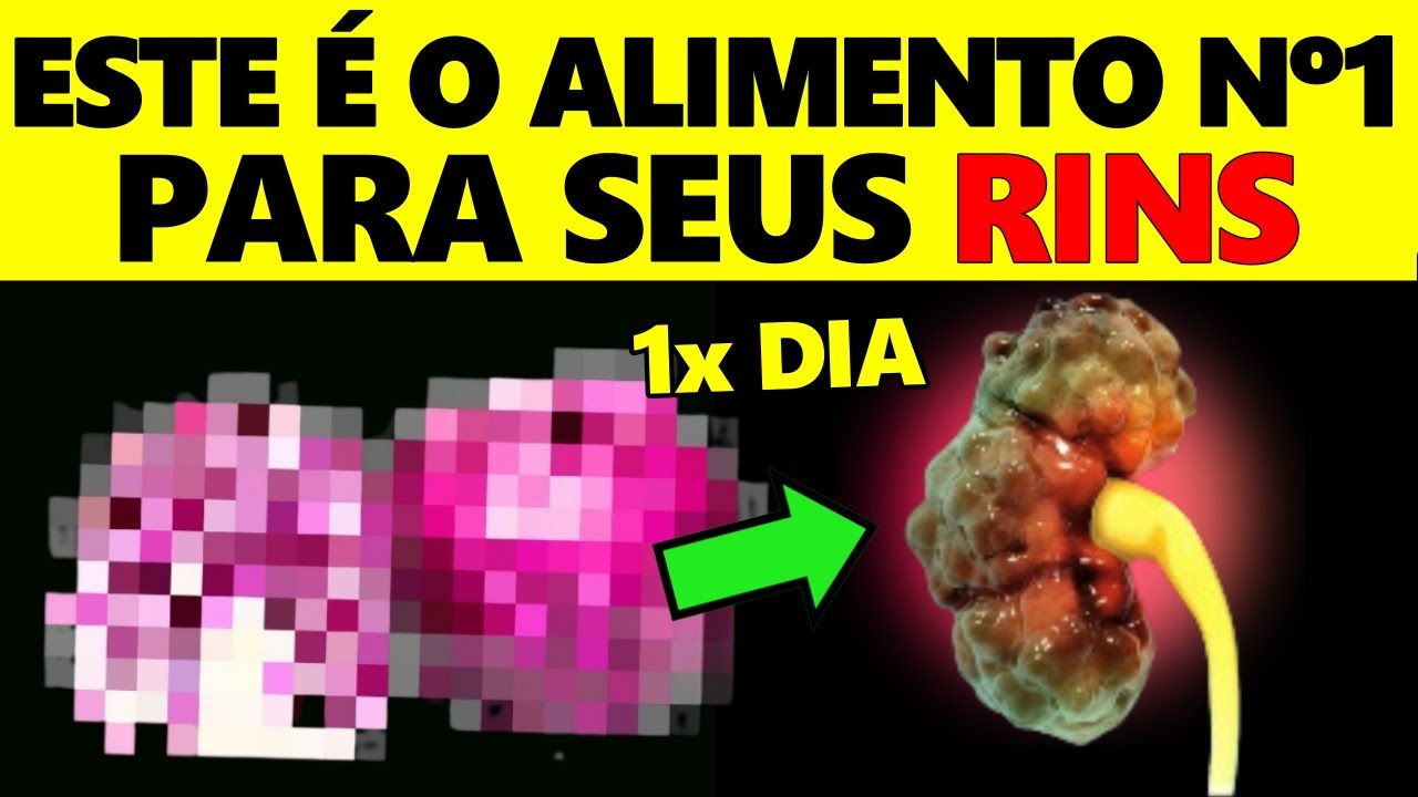 REVELADO! ALIMENTO Nº 1 para REPARAR seus RINS Naturalmente! (Uso Diário)