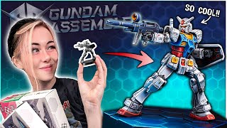 Gundam Miniatures are FINALLY Here!? | Gundam Assemble Unboxing, Painting & Review