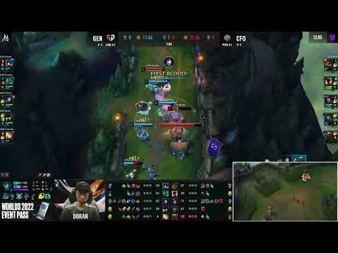 Clean dive from GENG and Chovy gets double kill