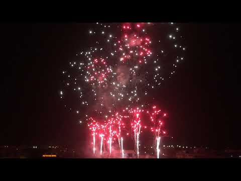 "Latvija 101" svētku uguņošana Liepājā, 18.11.2019