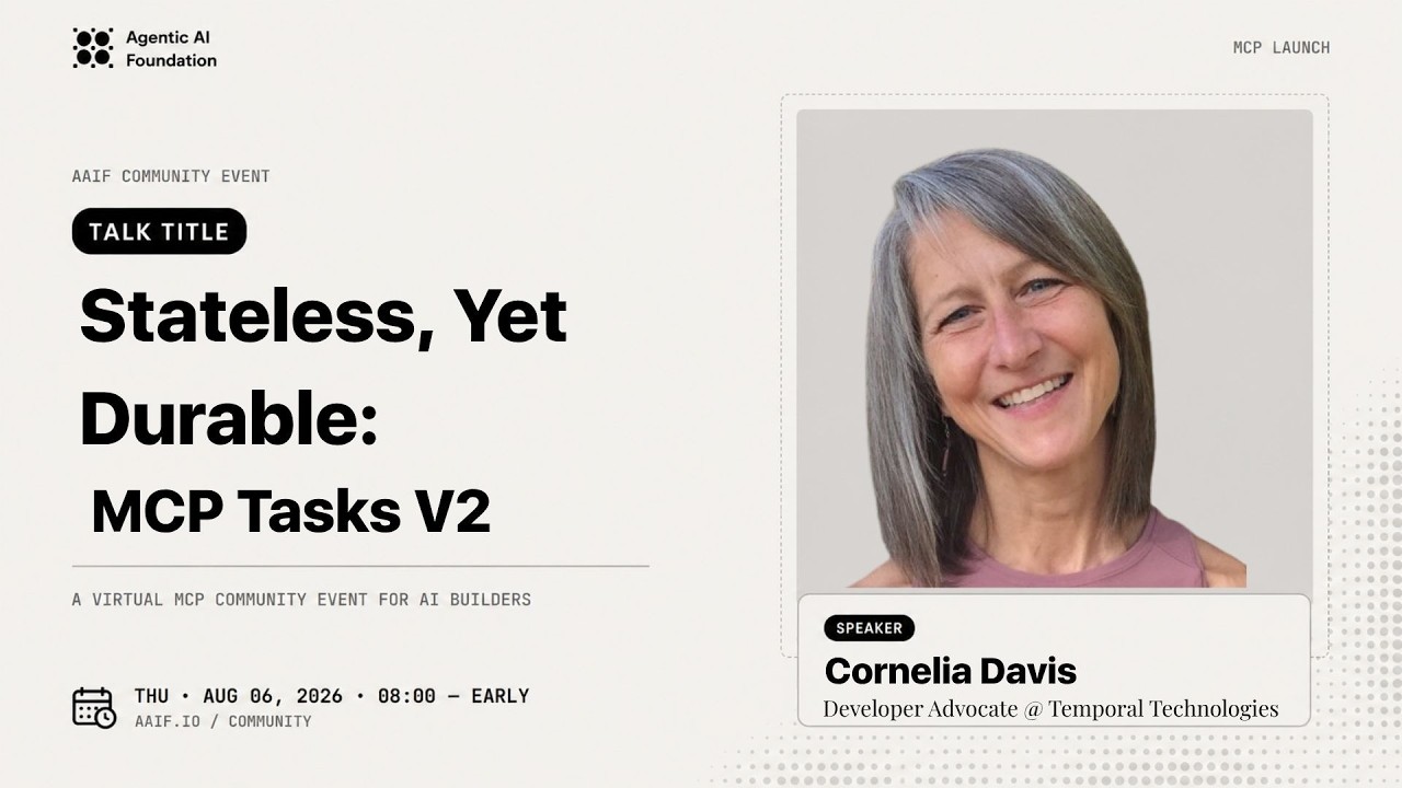 Stateless, Yet Durable: MCP Tasks v2