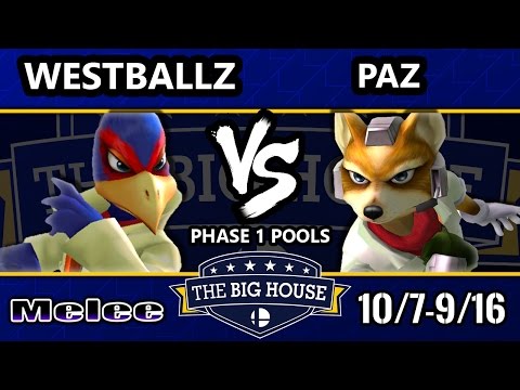 TBH6 SSBM - G2 | Westballz (Falco) Vs. Paz (Fox) - Smash Melee Pools