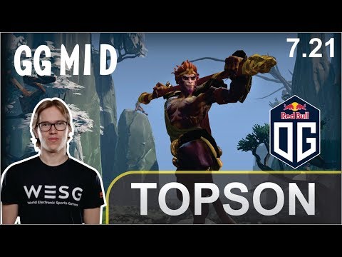 TOPSON(MONKEY KING) VS NOTAIL(ENCHANTRESS)  Immortal GamePlay!! Dota2