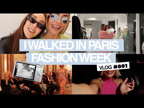 Locked Out of Our Paris Apartment 🇫🇷 | Paris Fashion Week Chaos & Walking My First Runway!🫧🩷🐚