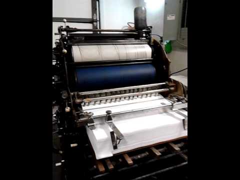 AB Dick 385 Mini Offset Printing Machine