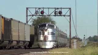preview picture of video 'Nebraska Zephyr outside Galesburg, IL 9/23/12'