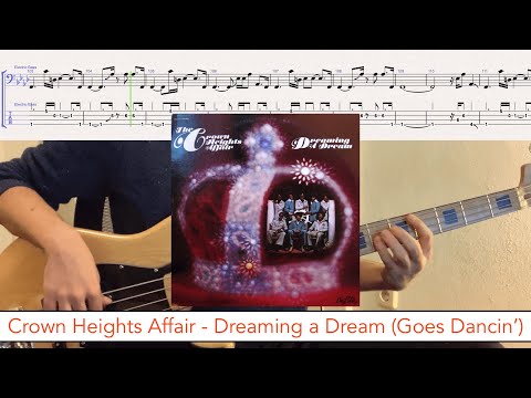 Thumbnail for Crown Heights Affair - Dreaming a Dream (Goes Dancin') // bass playalong w/tabs (1975 - disco/funk) by L.A.B.