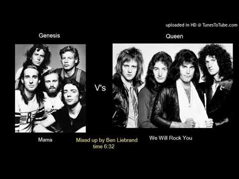 Genesis V's Queen   Mama We Will Rock You Ben Liebrand minimix