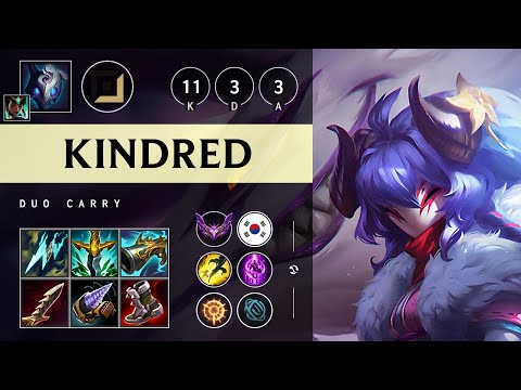Kindred ADC vs Jinx: Dominating - KR Master Patch 14.24