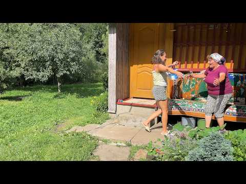 Grandma’s Homemade Buns, Daughter’s Hugs & Grandpa’s Calf 🥖👵🐄 Life in the Carpathians