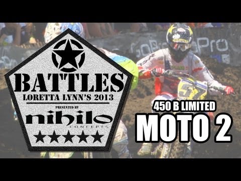 BATTLE: 450 B Limited / Moto 2 - Loretta Lynn's