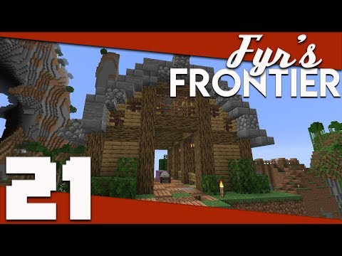 Minecraft: Fyr's Frontier - 021 - A Barn for FarmerFyr | Minecraft 1.14 Singleplayer Survival