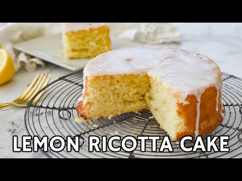 How to Make Lemon Ricotta Cake for Two!