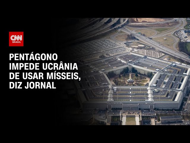 Pentágono impede Ucrânia de usar mísseis contra a Rússia, diz Wall Street Journal | AGORA CNN