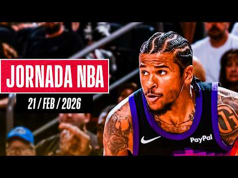 ¡JALEN GREEN y JALEN BRUNSON definen una noche intensa! | Resultados Jornada NBA (21/feb/2026)