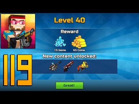 Pixel Gun 3D - Gameplay Walkthrough Part 119 - Level 40