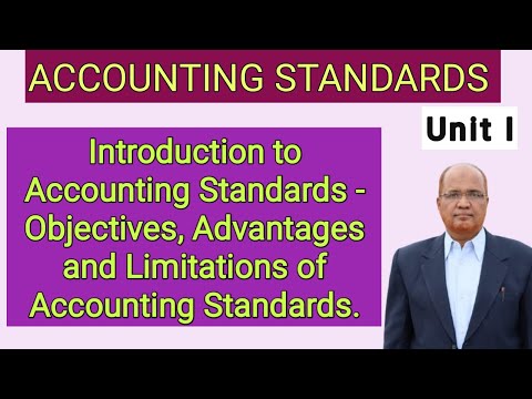 Accounting Standards I Introduction to AS I Objectives of AS I Advantages of AS I Hasham Ali Khan
